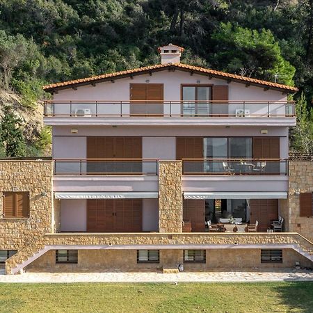 Seagrove, Beachfront Villa In Possidi #Feelslikehome Skala Fourkas Exterior photo